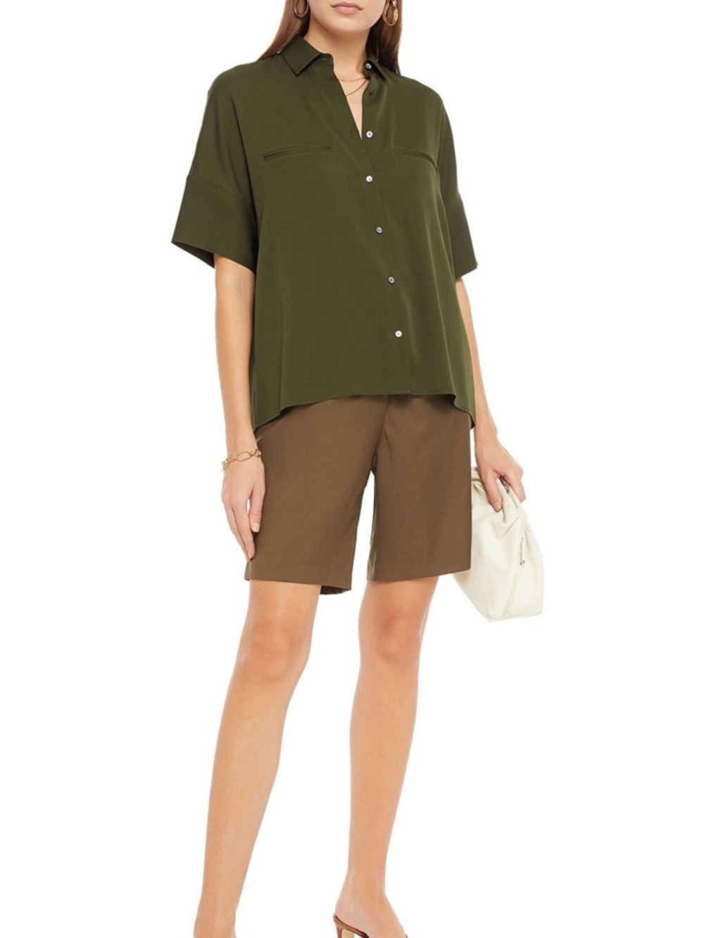 Vince 100% Silk Blouse